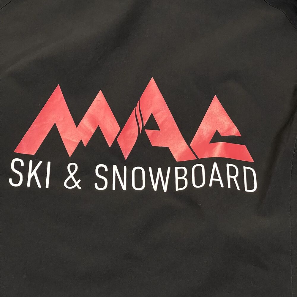 Patagonia Jacket Womens Large Black Powder Bowl Ski Snowboard MAC RECCO Gorpcore - Picture 10 of 16